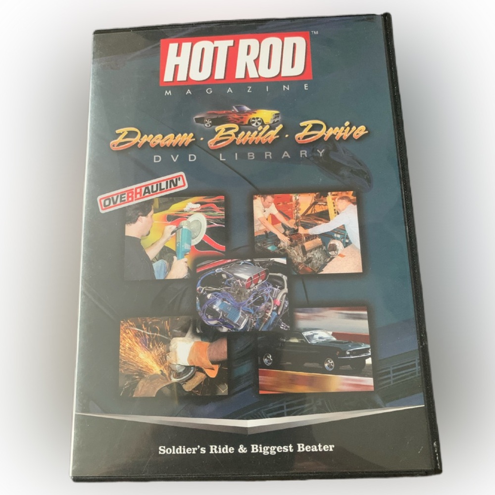 Pre Owned DVD Hot Rod Magazine Dream Build Drive Soldier’s Ride & Biggest Beater